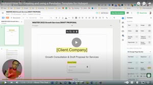 Pandadoc Hubspot integration screenshot